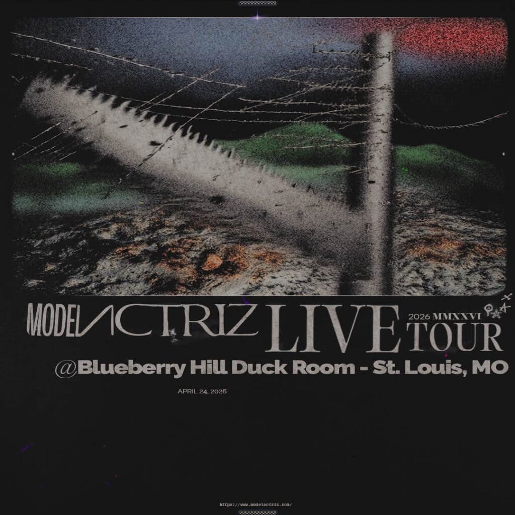 Model/Actriz at Blueberry Hill Duck Room in St. Louis, MO on 04.24.26. Doors 7pm | Show 8pm. All Ages. Tickets start at $20.00.