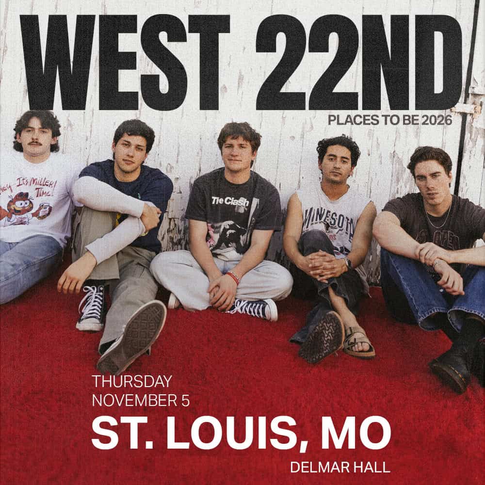 West 22nd at Delmar Hall on Nov. 5th