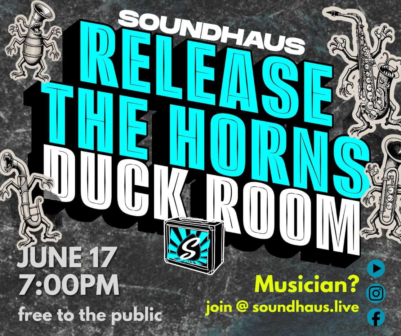 SOUNDHAUS: RELEASE THE HORNS